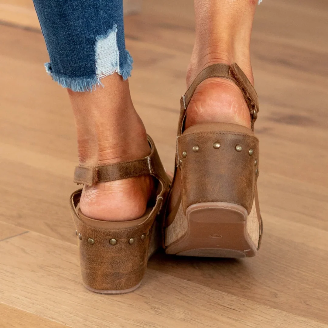 Auréa - Sandalia Natural de Confort Premium