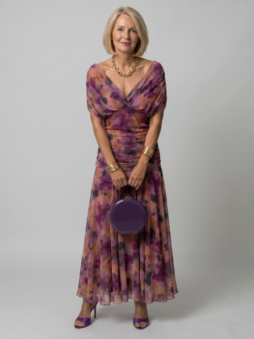 Violeta – Vestido Maxi Floral