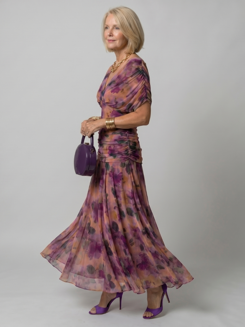 Violeta – Vestido Maxi Floral