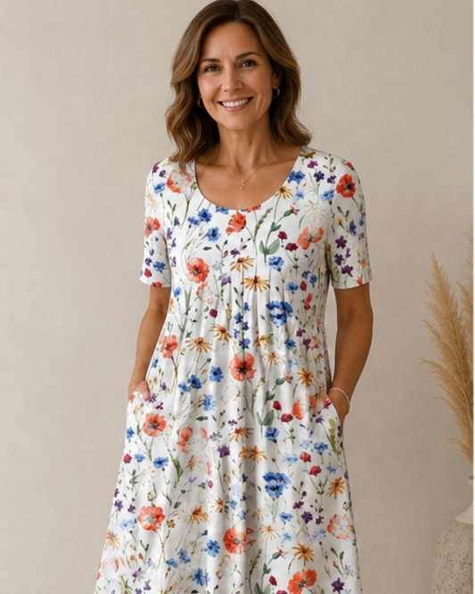 Camelia - Vestido Floral Midi