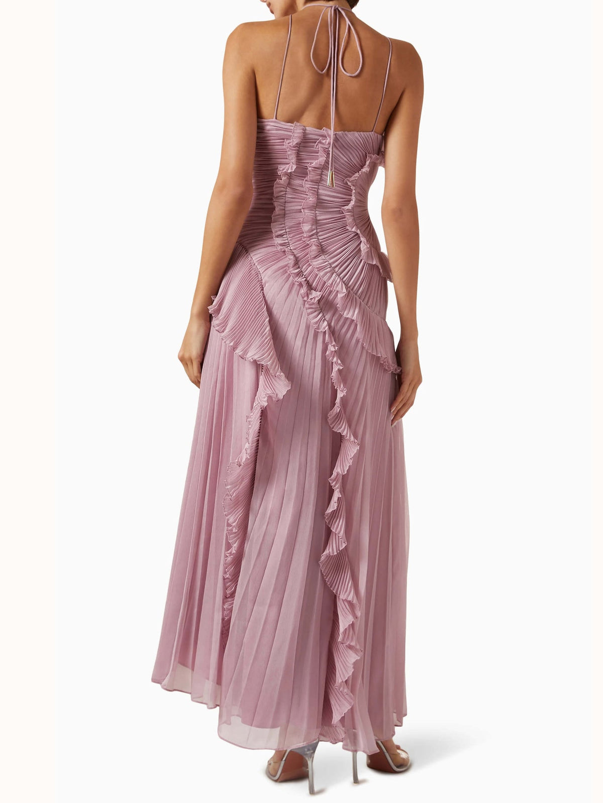 Élise - Vestido Maxi Plisado