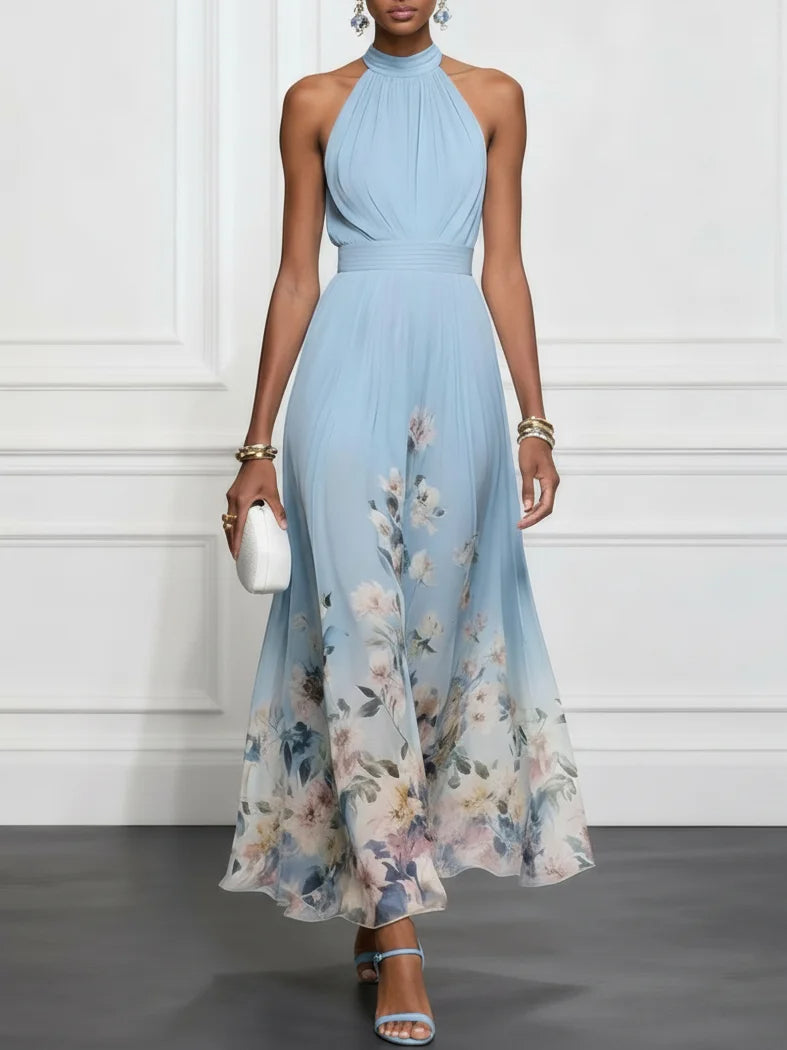 Celeste – Vestido Maxi Floral