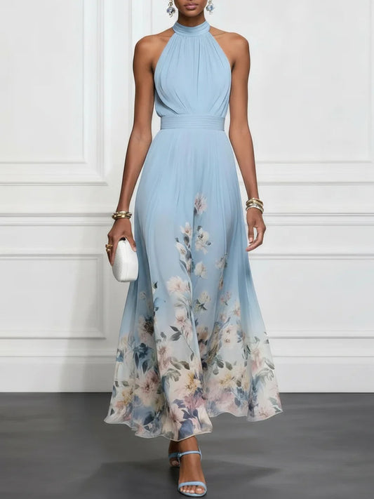 Celeste – Vestido Maxi Floral
