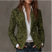 Vittorine | Blazer Floral en Relieve