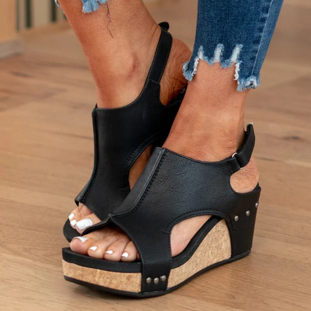 Auréa - Sandalia Natural de Confort Premium