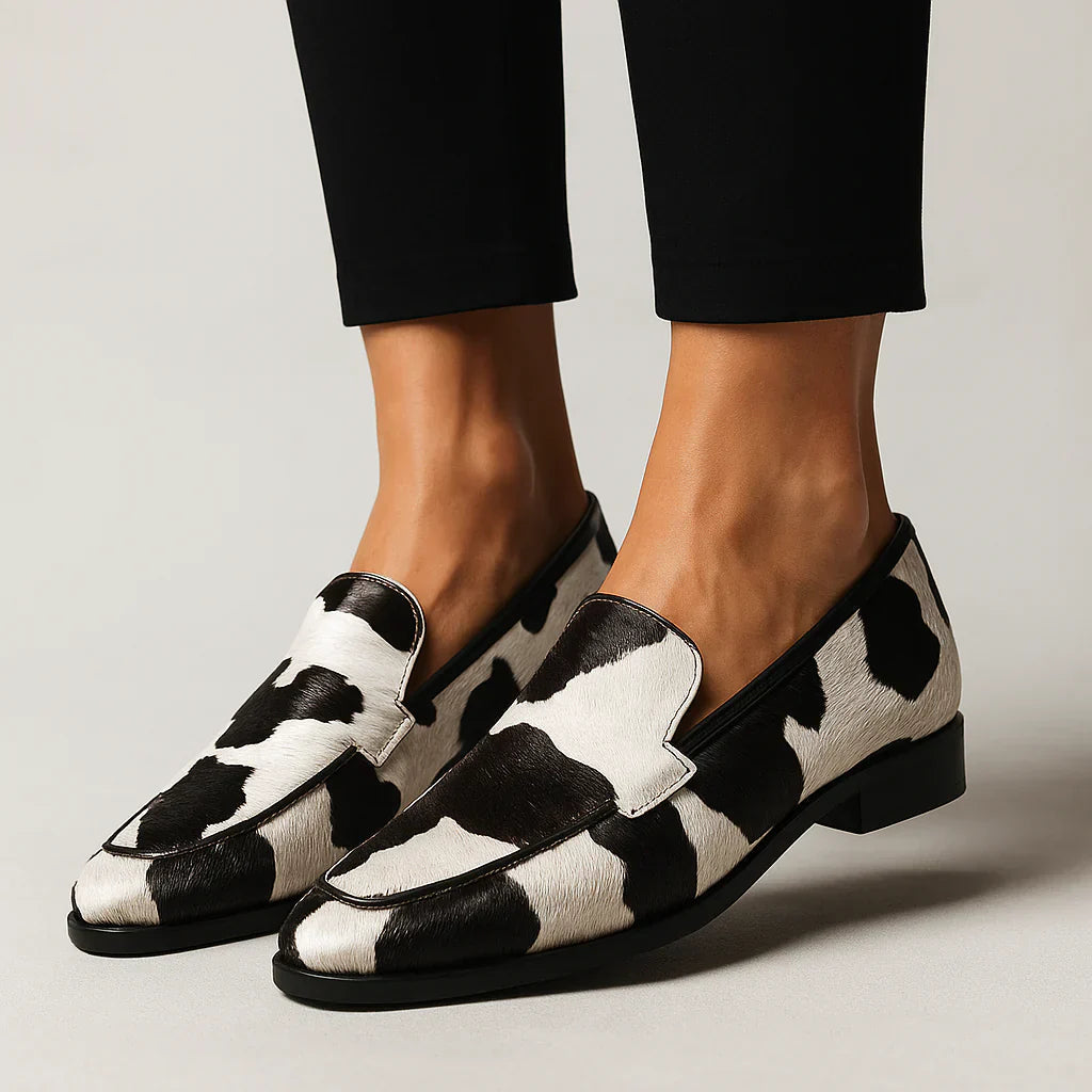 Noir Sauvage - Mocasines acabado premium